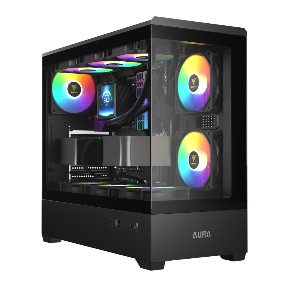 کیس کامپیوتر گیمینگ گیم دیاس مدل AURA GC106